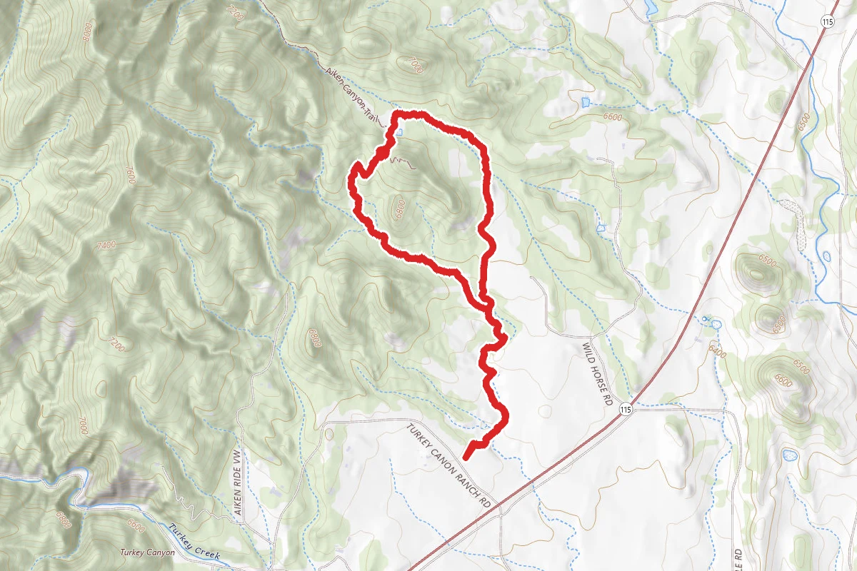 Aiken Canyon Loop Trail