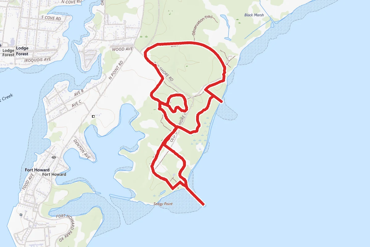 North Point State Park Trail