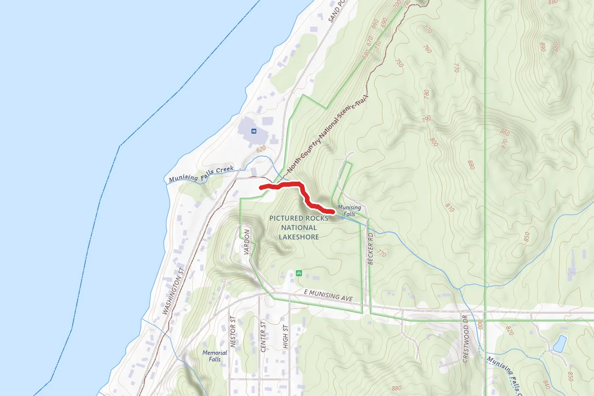Munising Falls Trail
