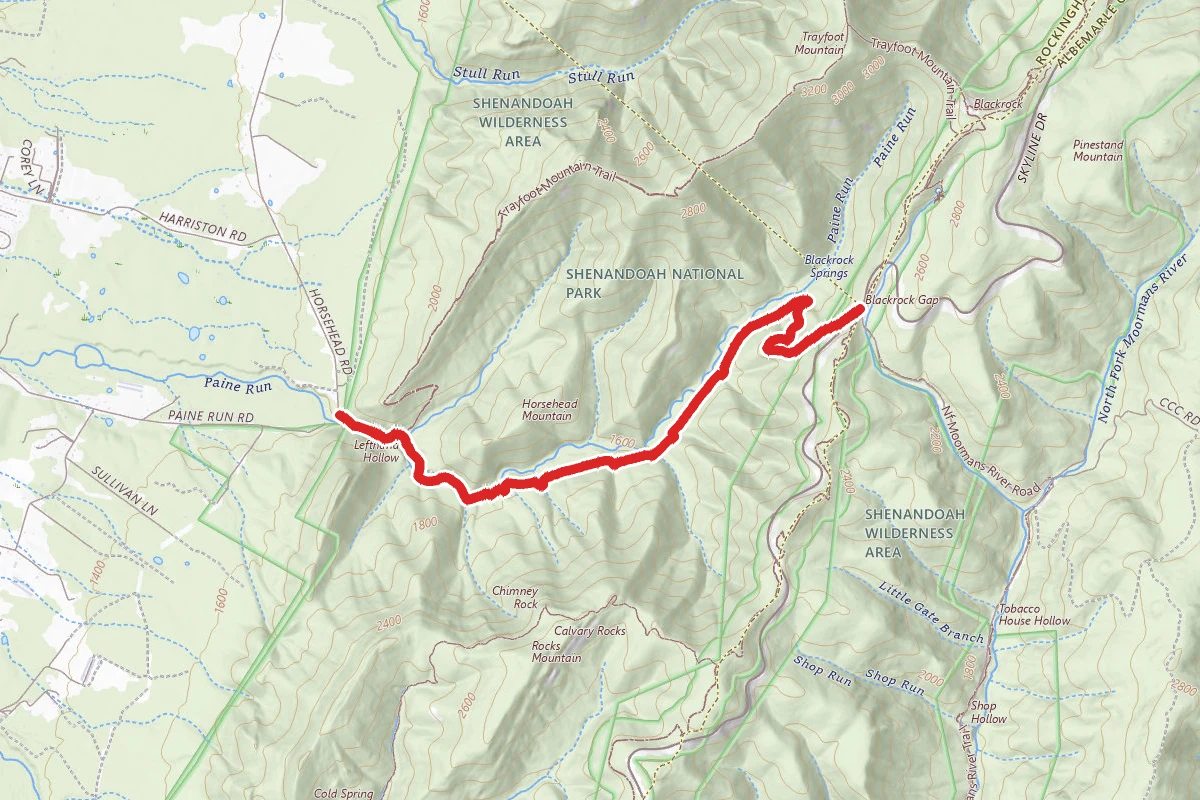 Paine Run Trail