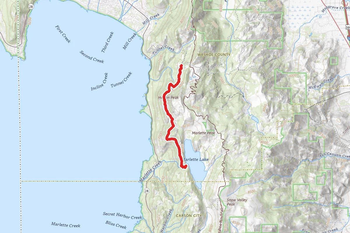 The Flume Trail