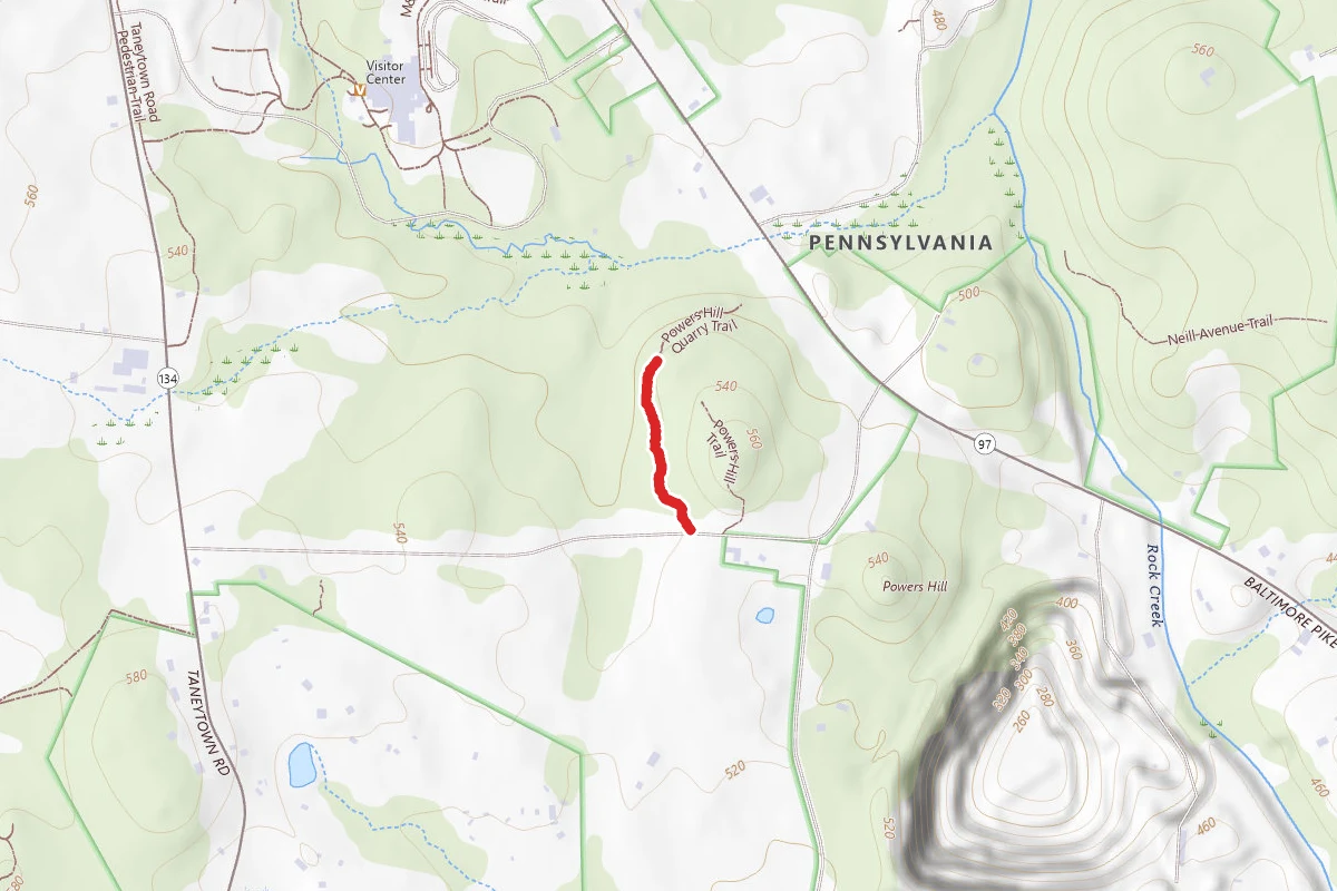 Powers Hill Quarry Trail
