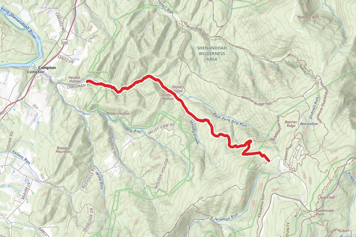 Heiskell Hollow Trail