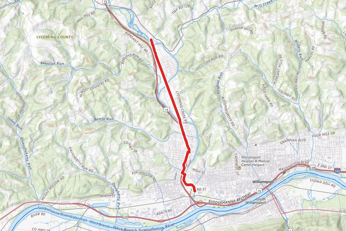 Lycoming Creek Bikeway