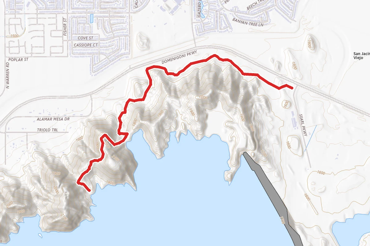 Diamond Valley Lake North Trail