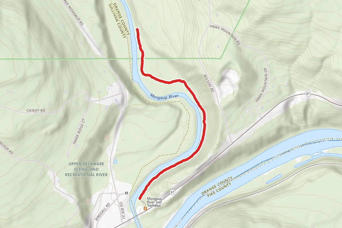Mongaup River Trail