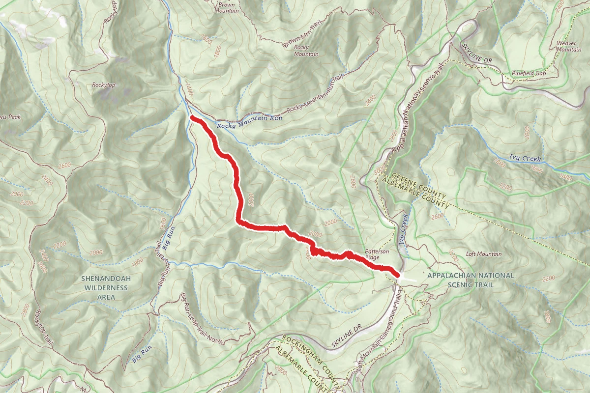 Patterson Ridge Trail
