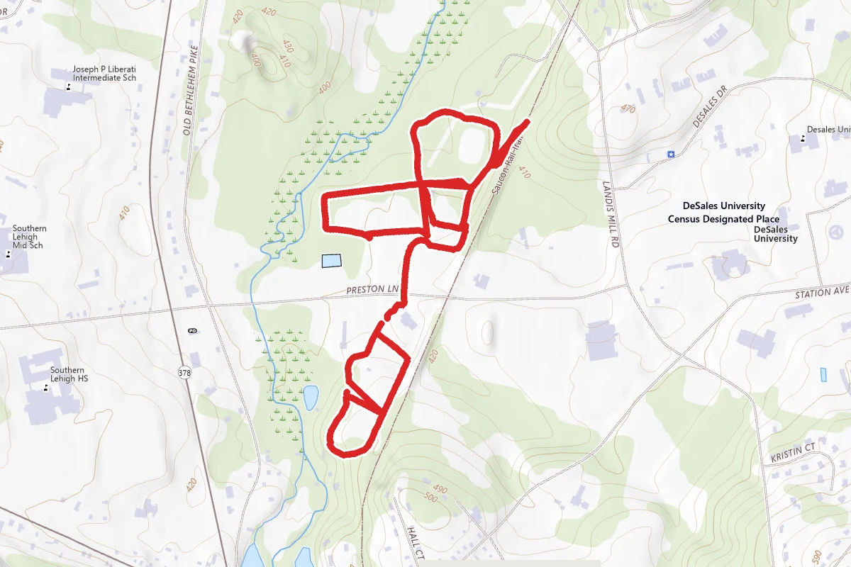 Upper Saucon Community Park Trail