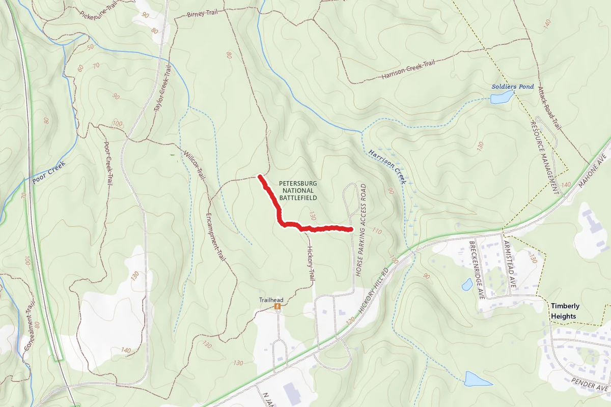 Horse Parking Access Trail