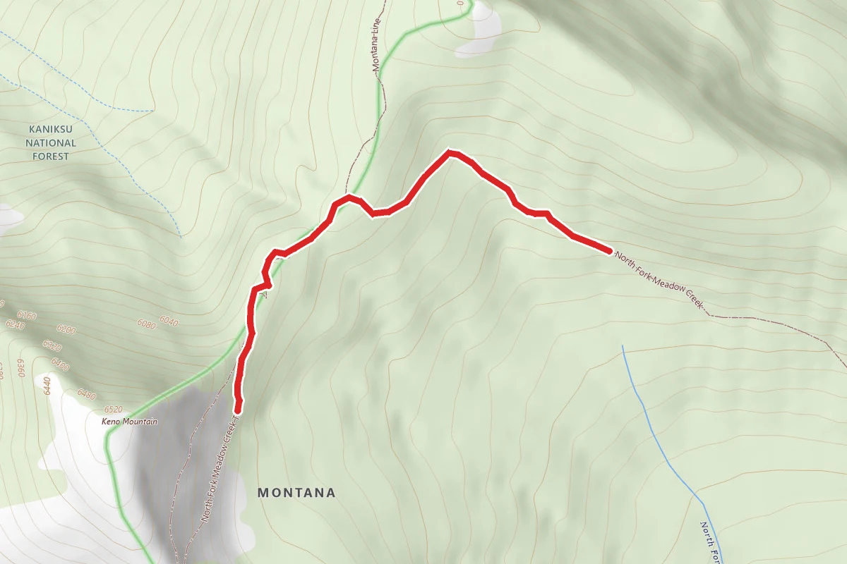 North Fork Meadow Creek Tie