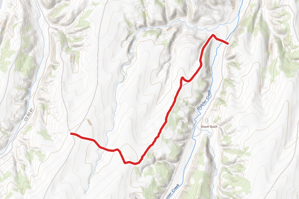 Hunter Creek Cut Road