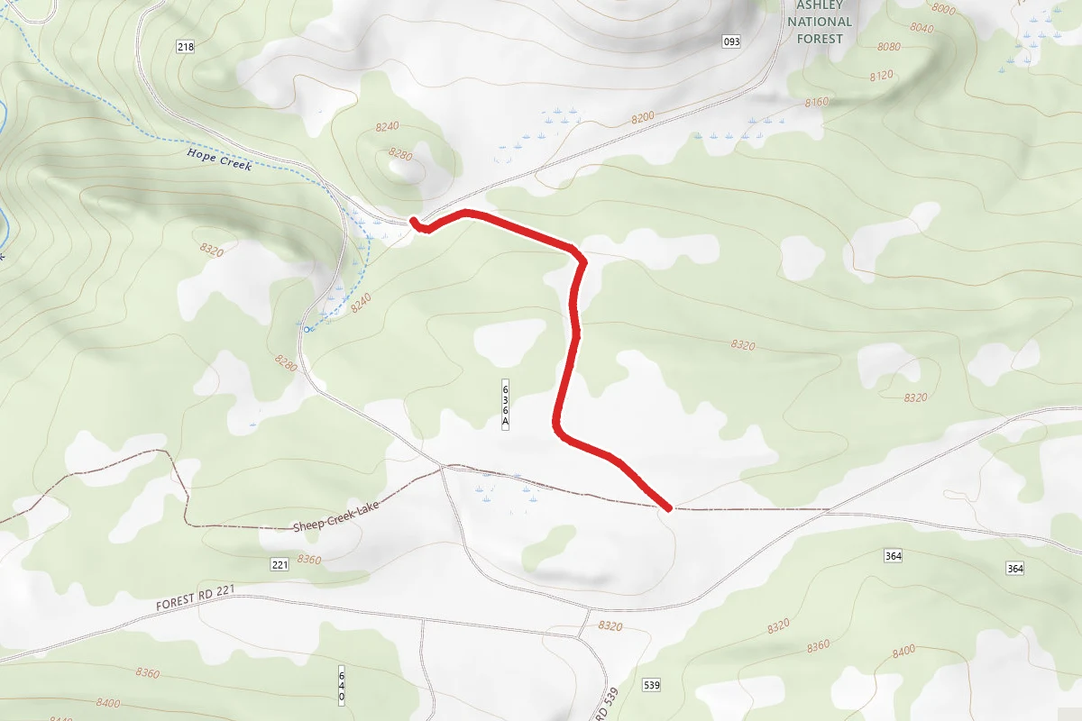 Sheep Cr - Death Val Connector
