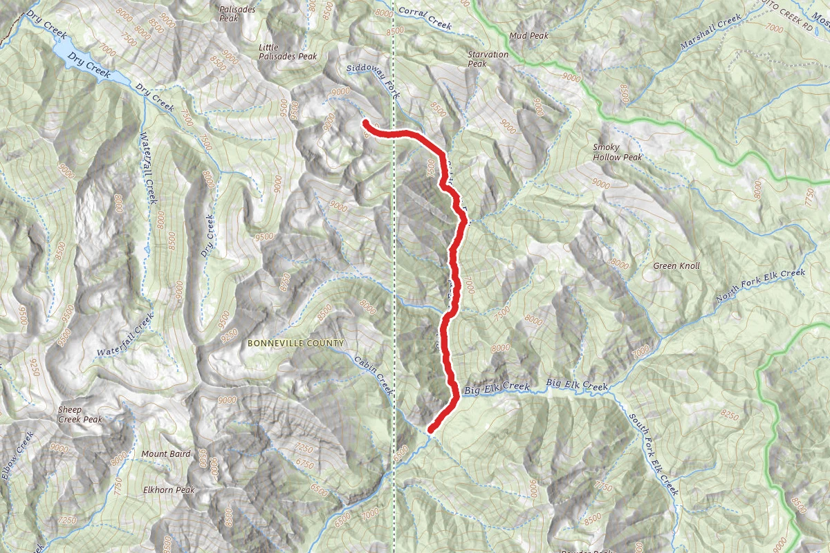 Siddoway Fork Creek