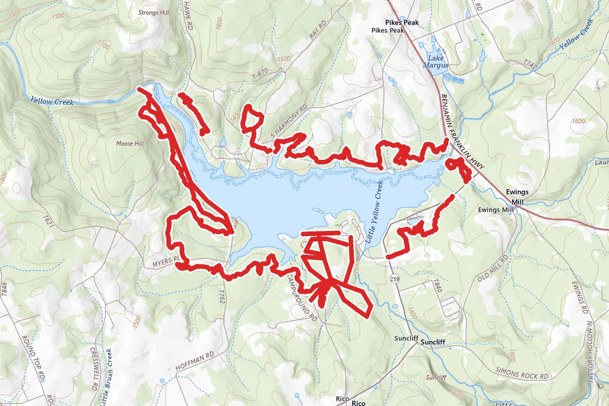 Yellow Creek State Park Trails