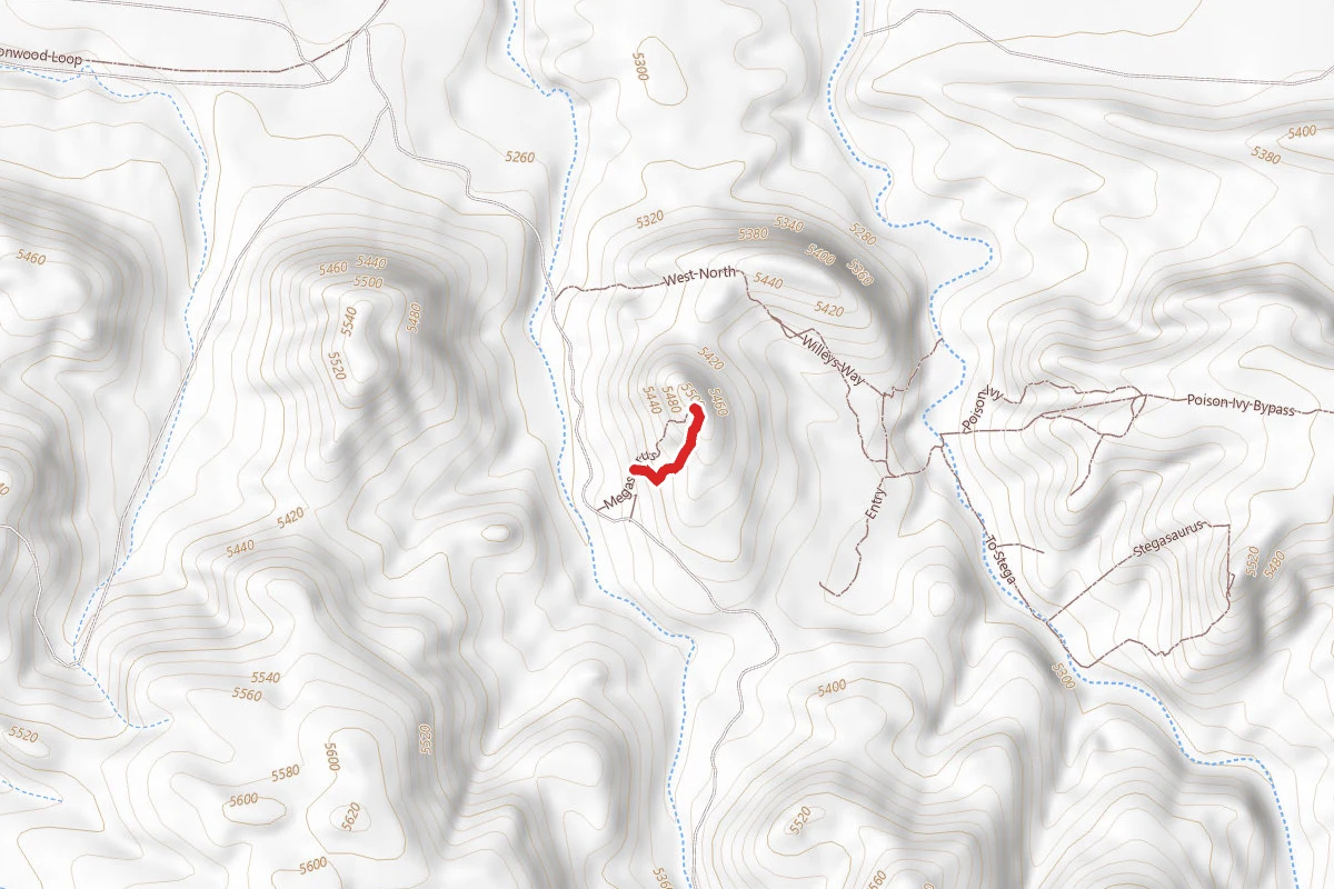 Megasaurus Bypass Trail