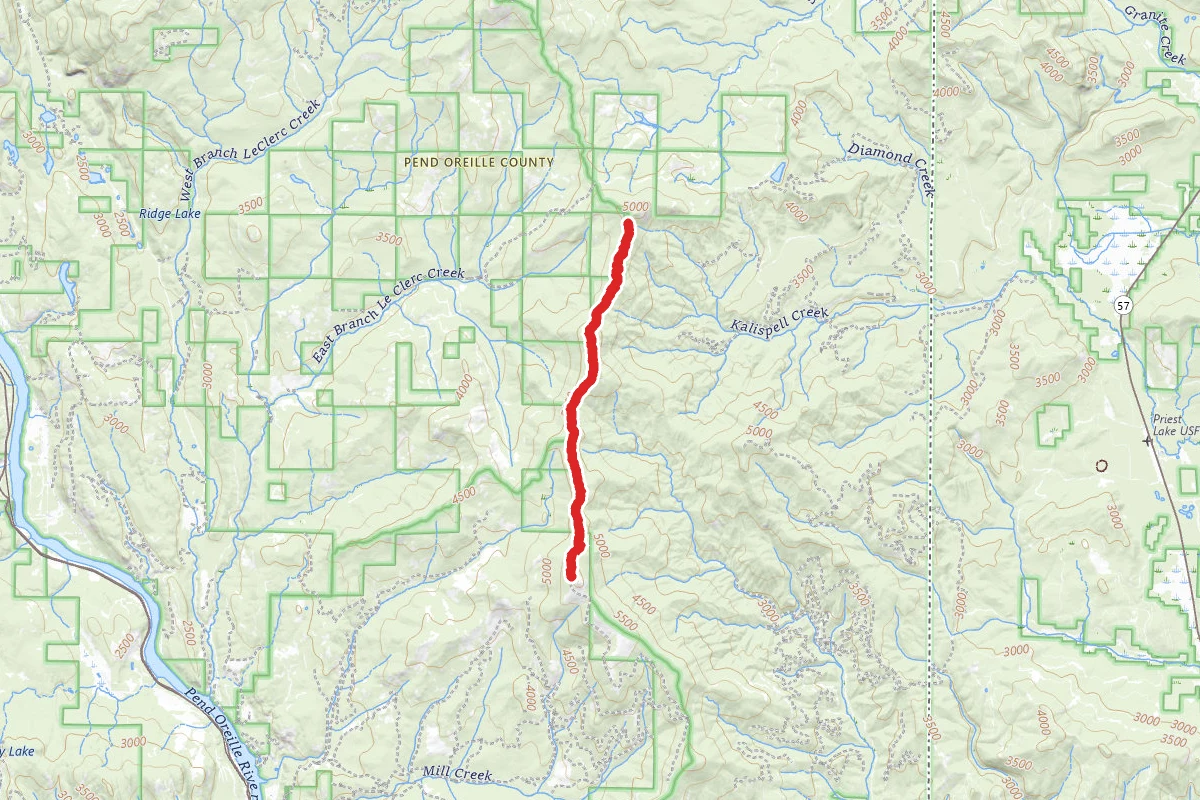 Kalispell Rock-North Baldy
