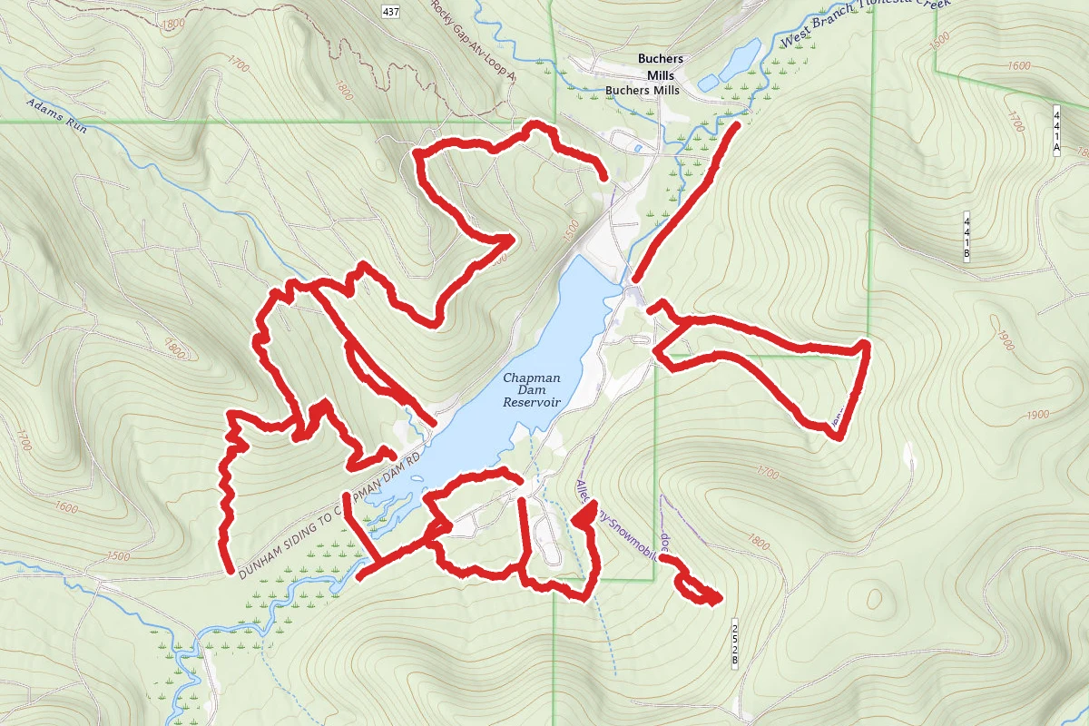 Chapman State Park Trails