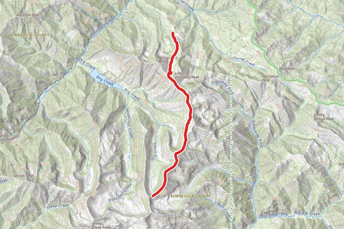 Palisades Peak Ridge
