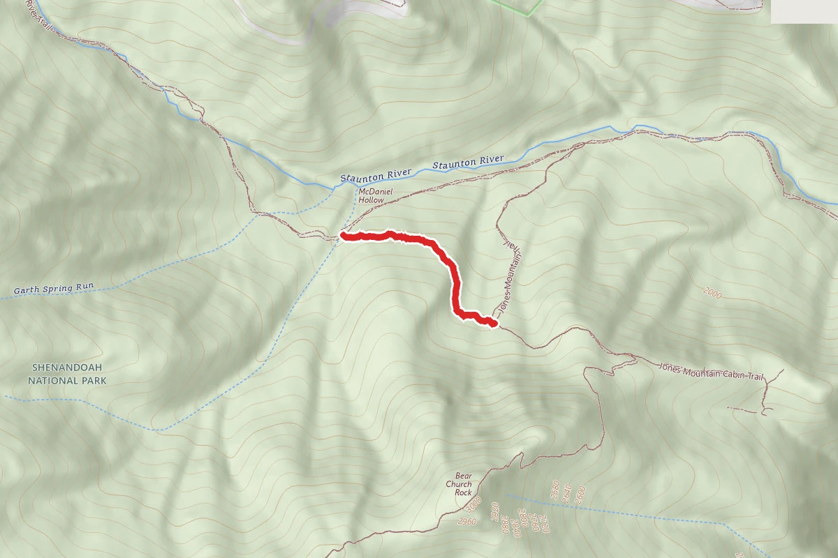 McDaniel Hollow Trail