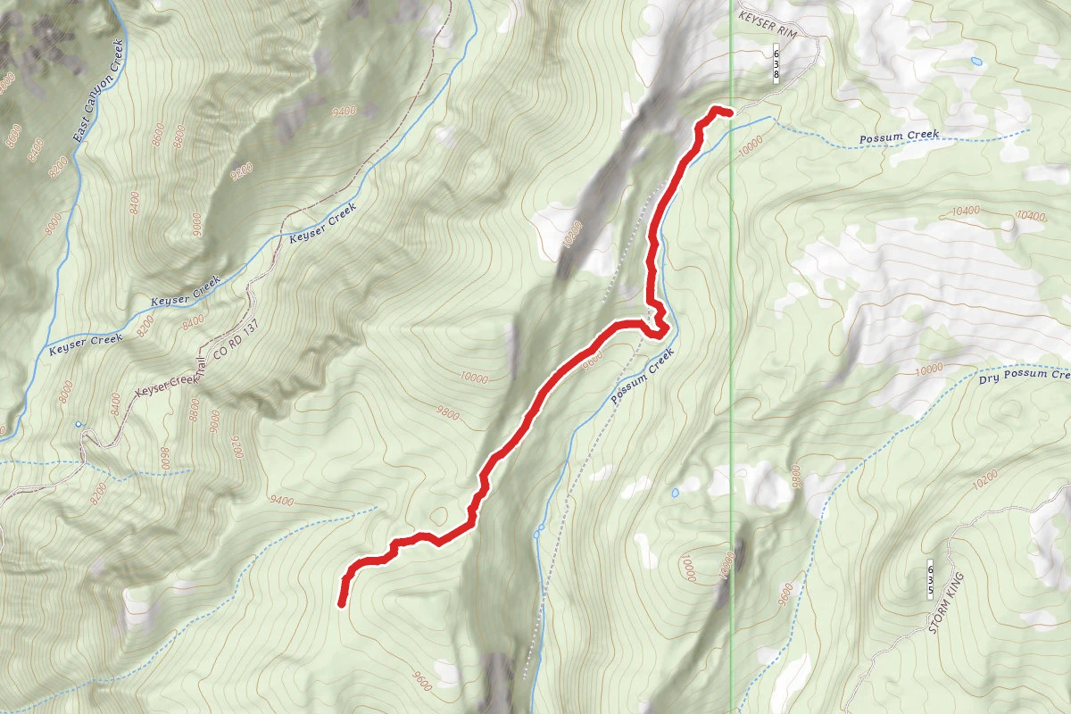 Keyser Rim Road