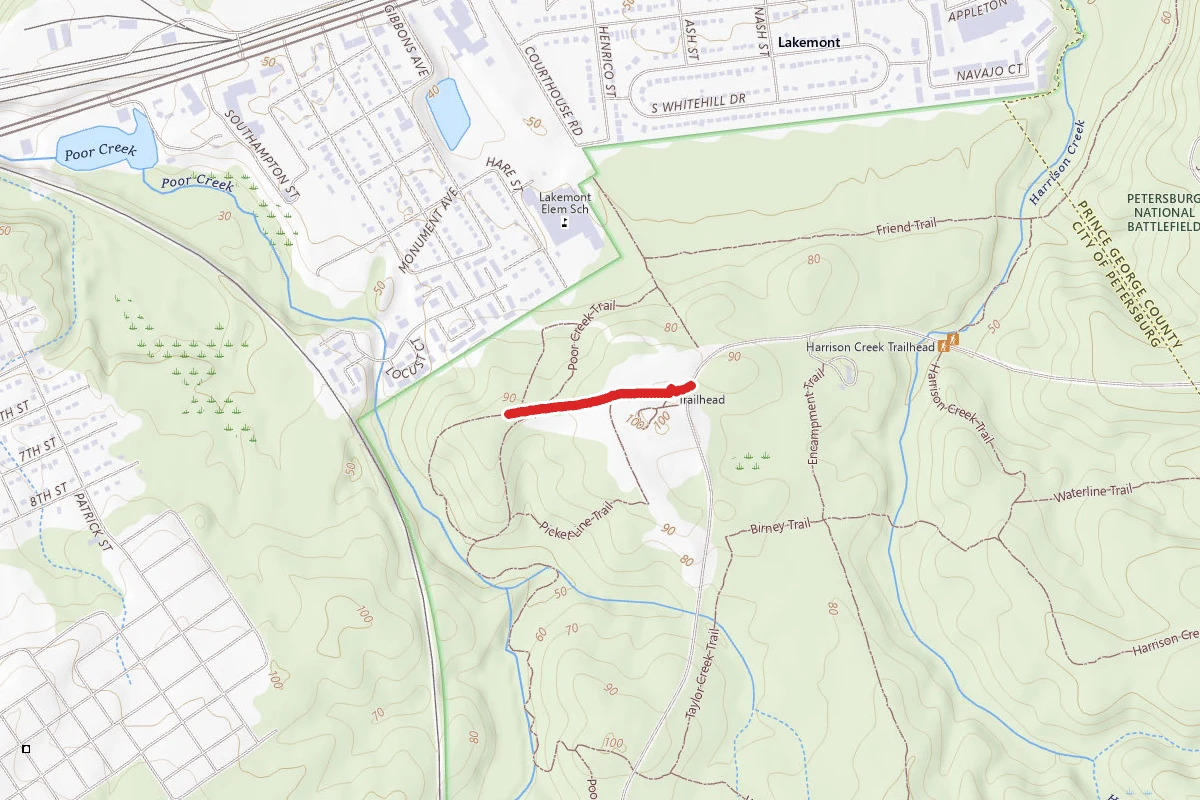 Colquitt's Salient Loop Trail
