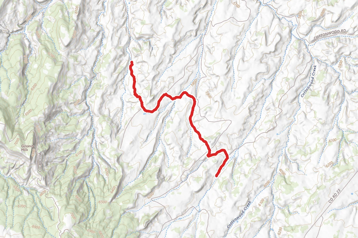 Cottonwood Jeep Trail