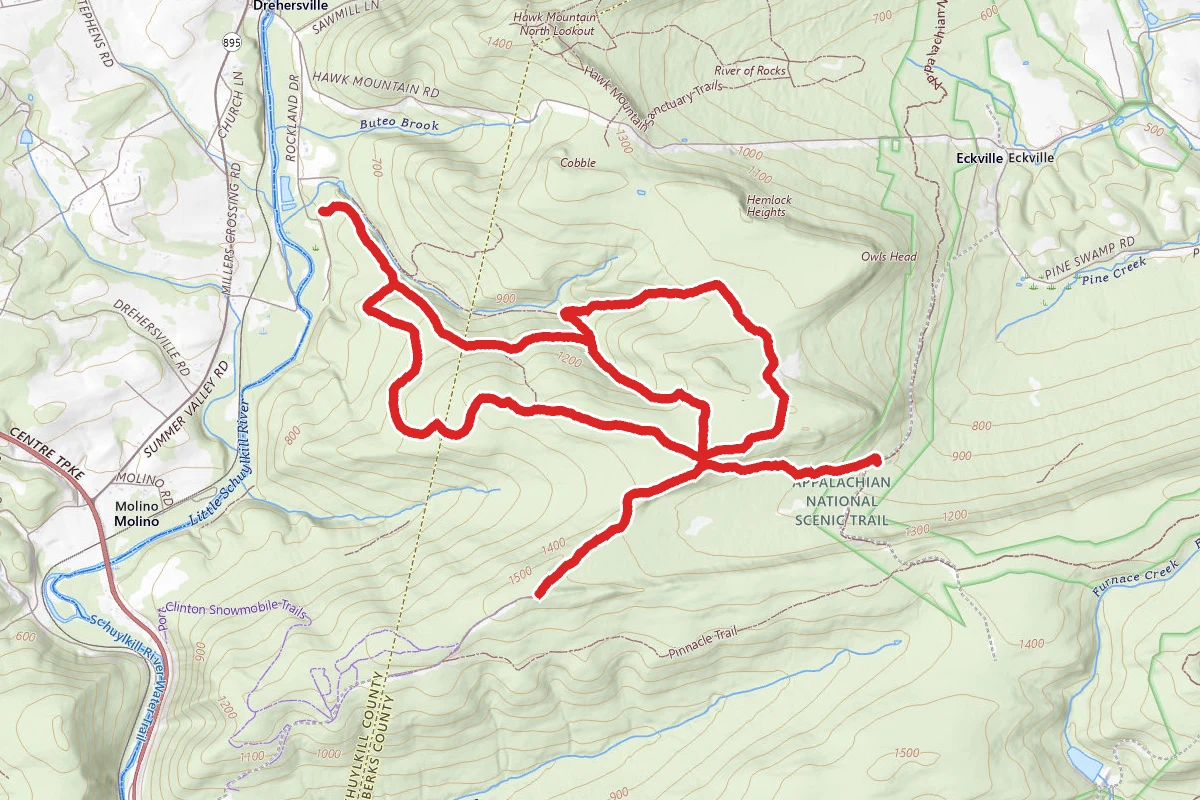 State Game Land 106 Trails