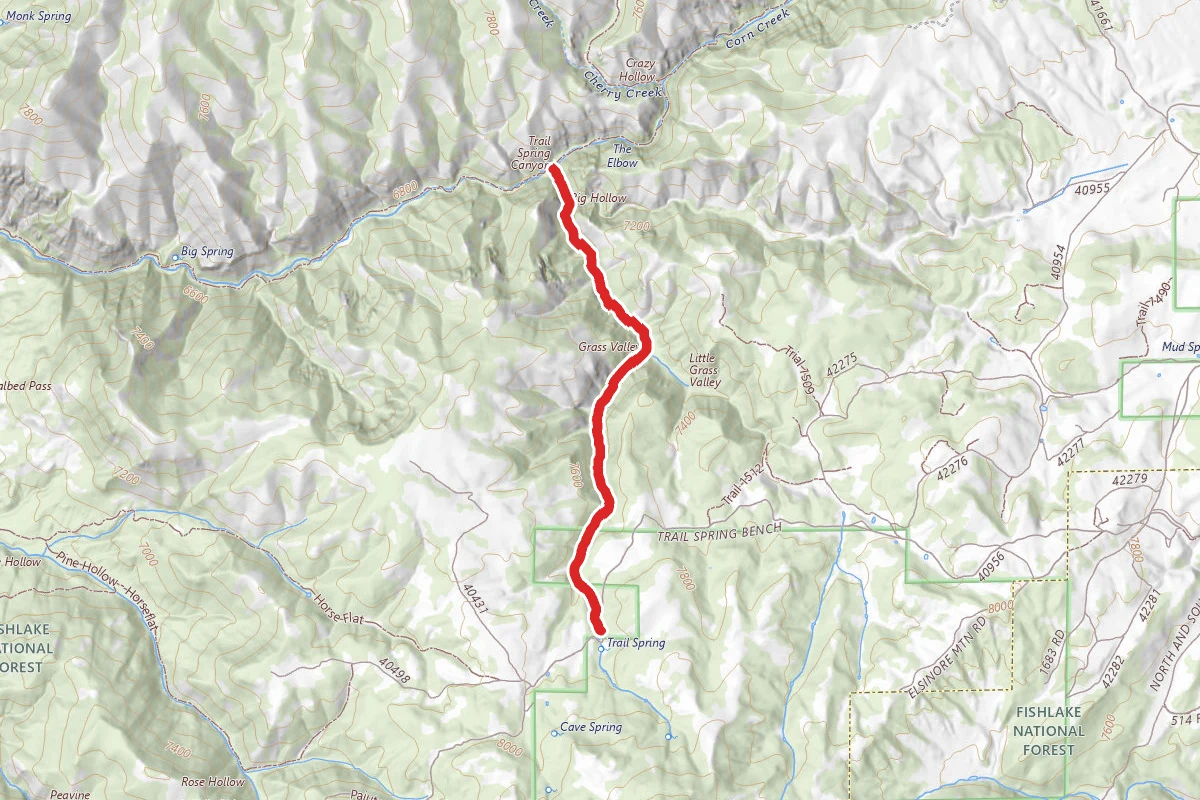 Trail Spring Canyon