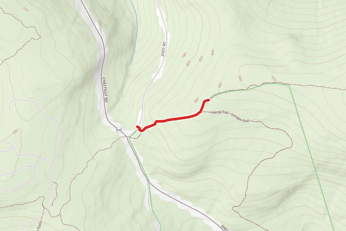 Hiking trail - Mill Creek Trail