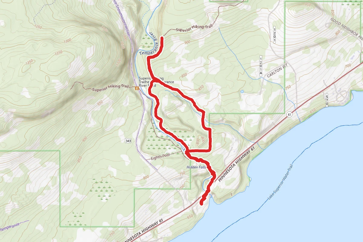 Temperance State Park and Carlton Peak Trail