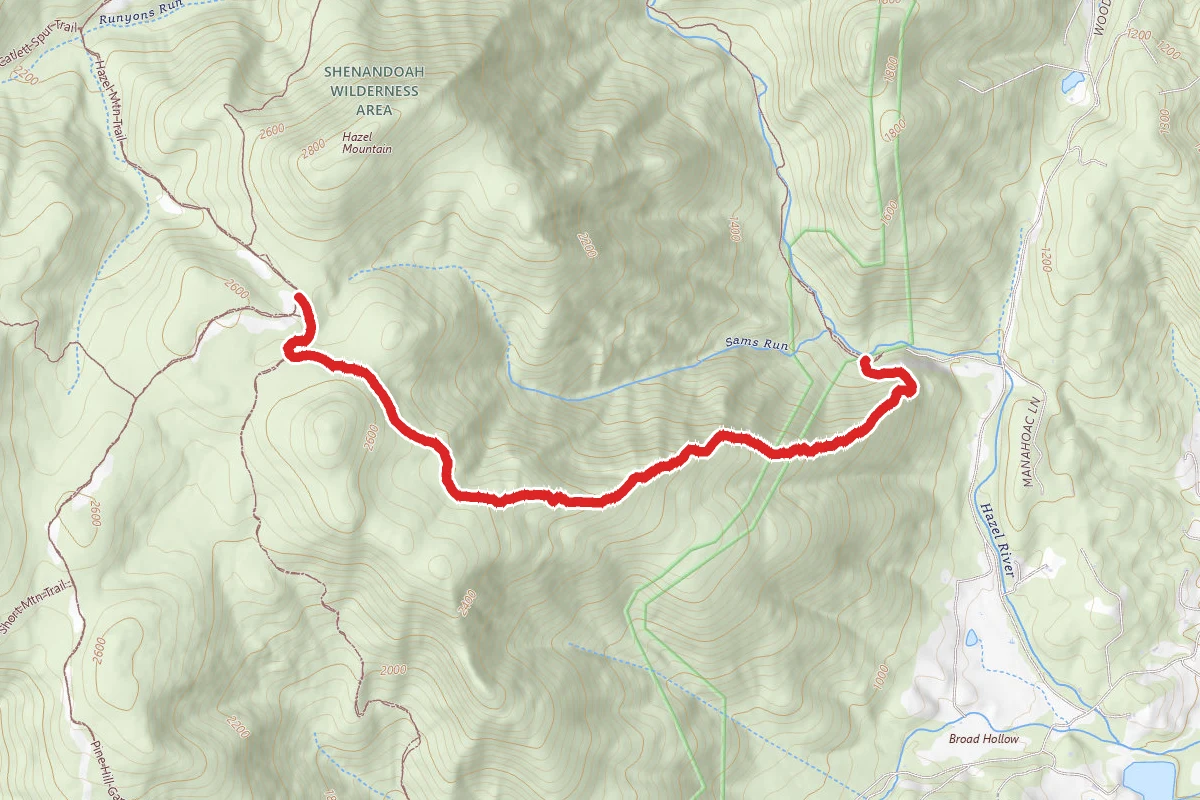 Sams Ridge Trail
