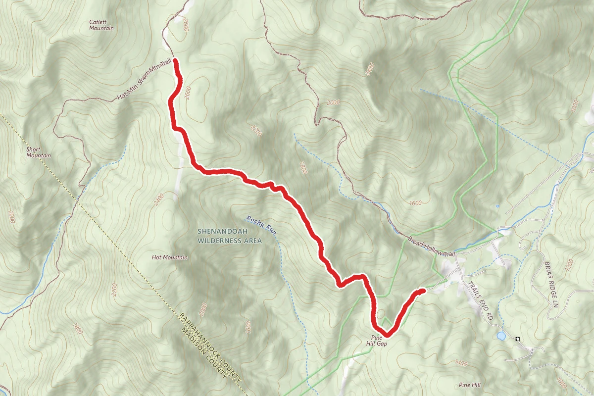 Pine Hill Gap Trail