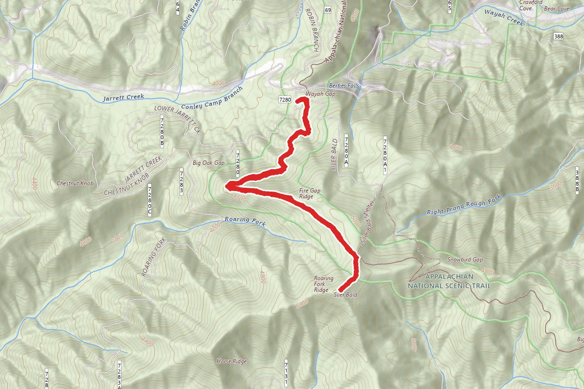 Siler Bald via Appalachian Trail
