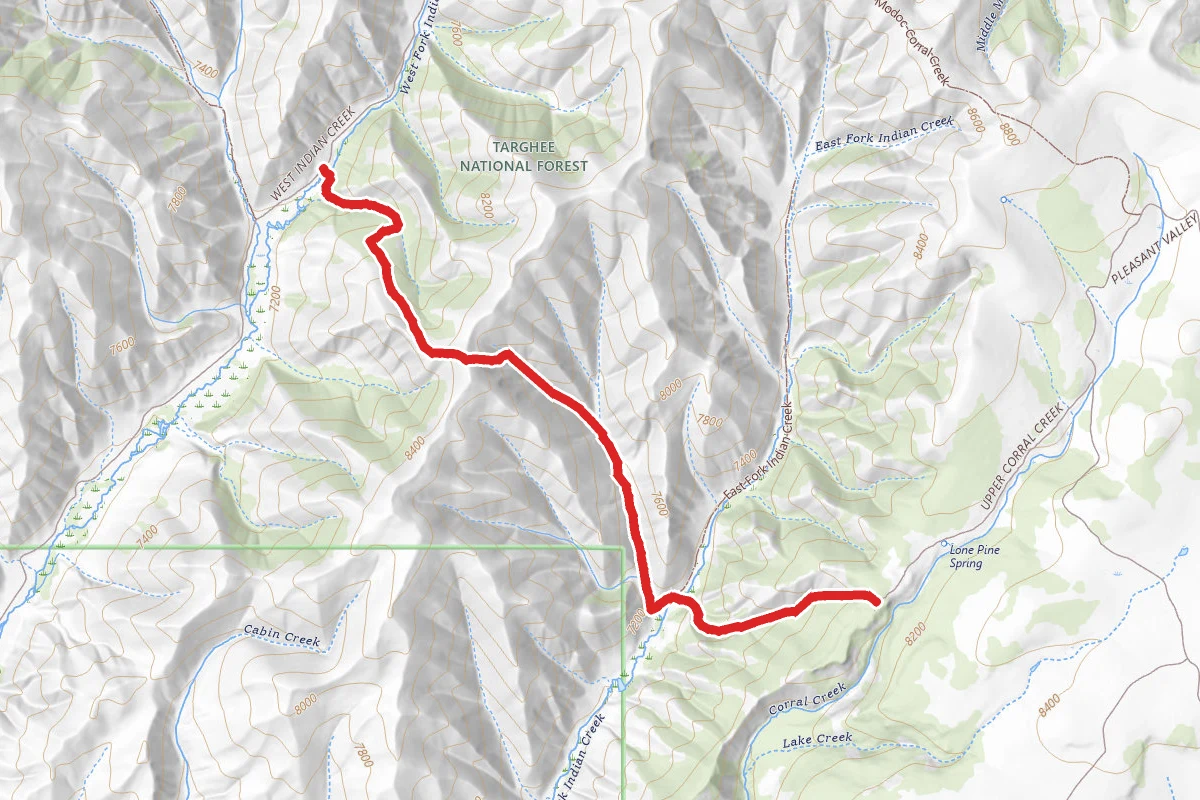 Lone Pine-West Fork