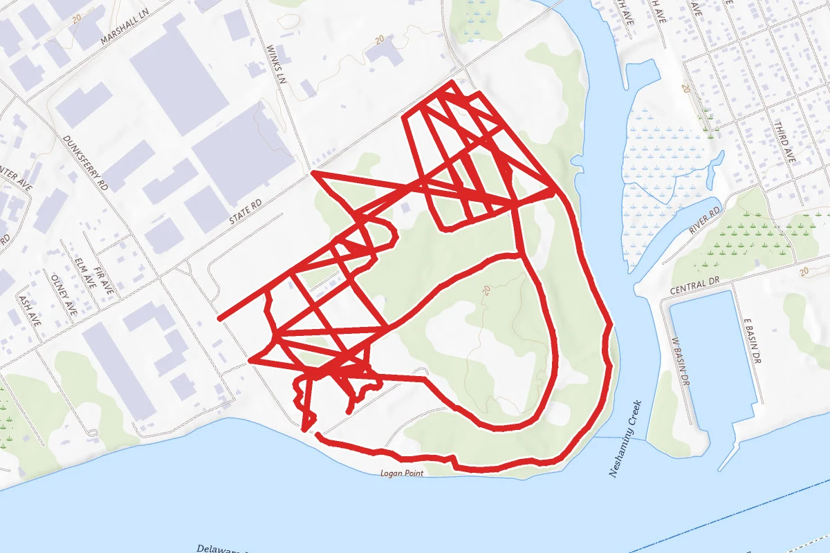 Neshaminy State Park Trails