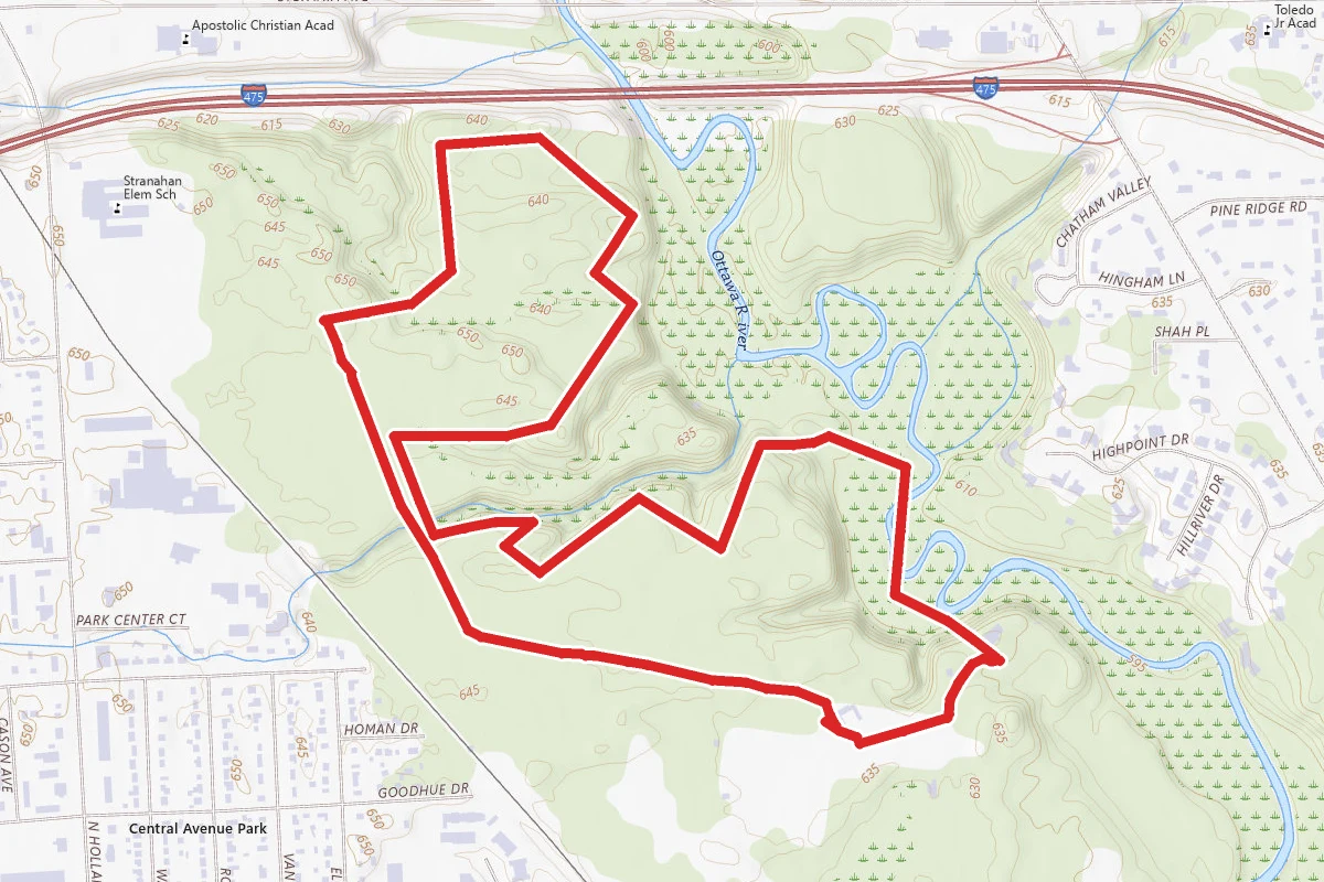 Wildwood Metropark Trail