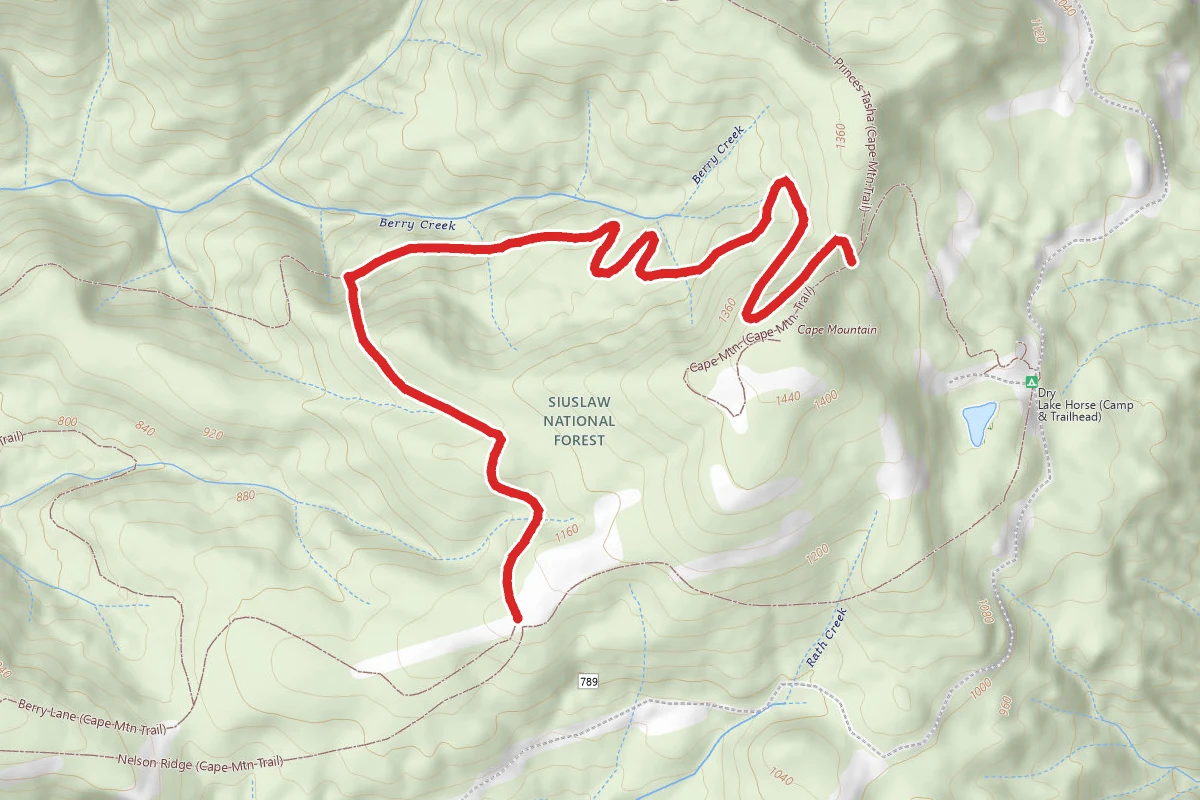 Lookout Loop (Cape Mtn. Trail)