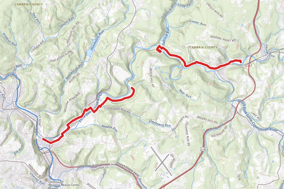 Path of the Flood Trail