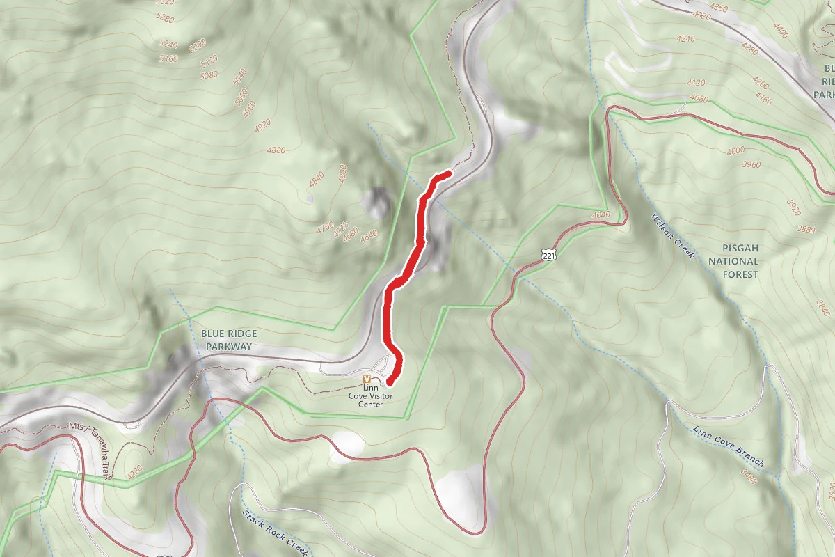 Linn Cove Viaduct Via Tanawha Trail