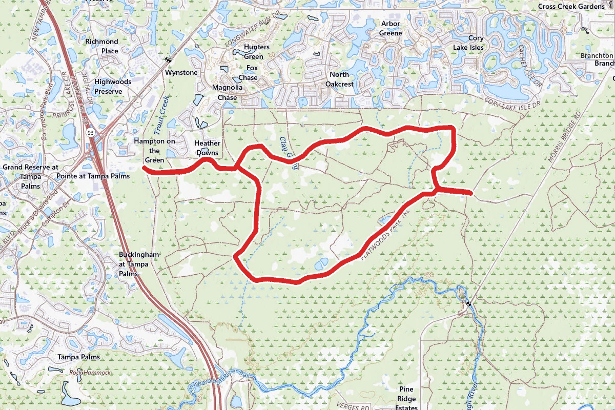 Flatwoods Park Trail