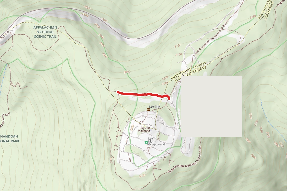 Loft Mountain Campground Trail 2