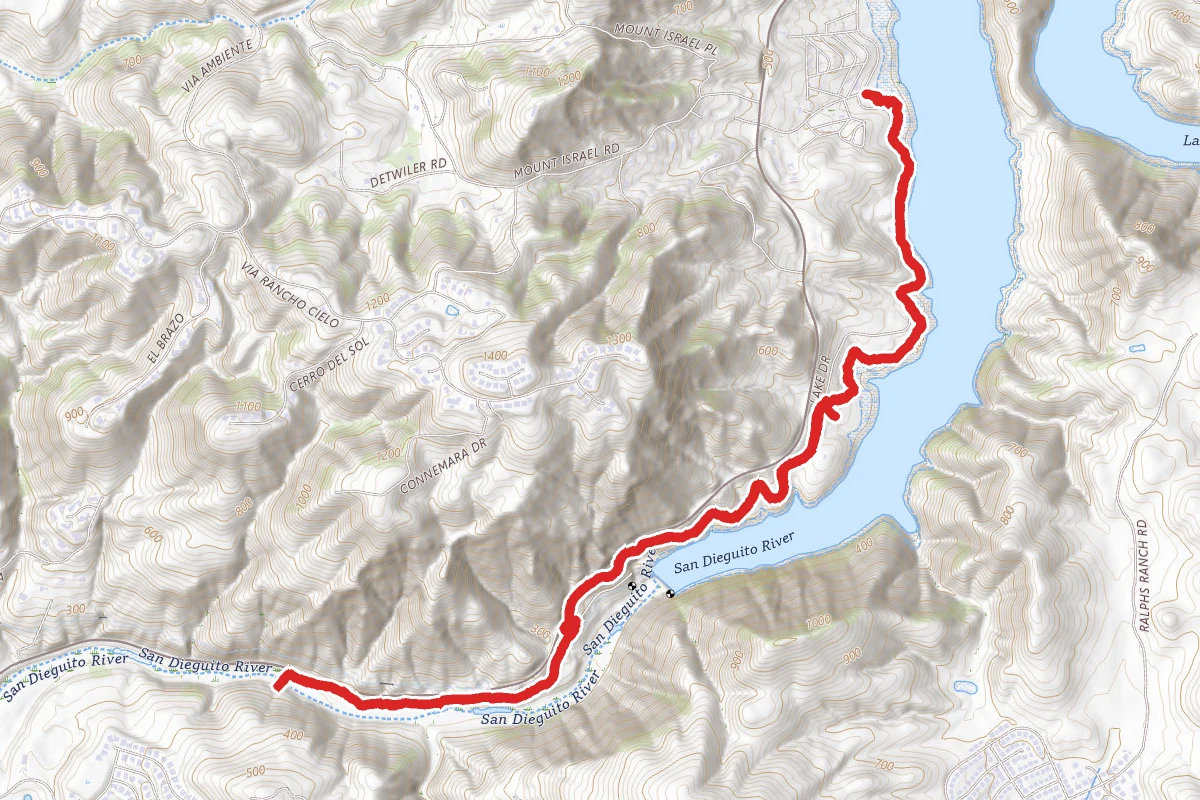 Lake Hodges Trail