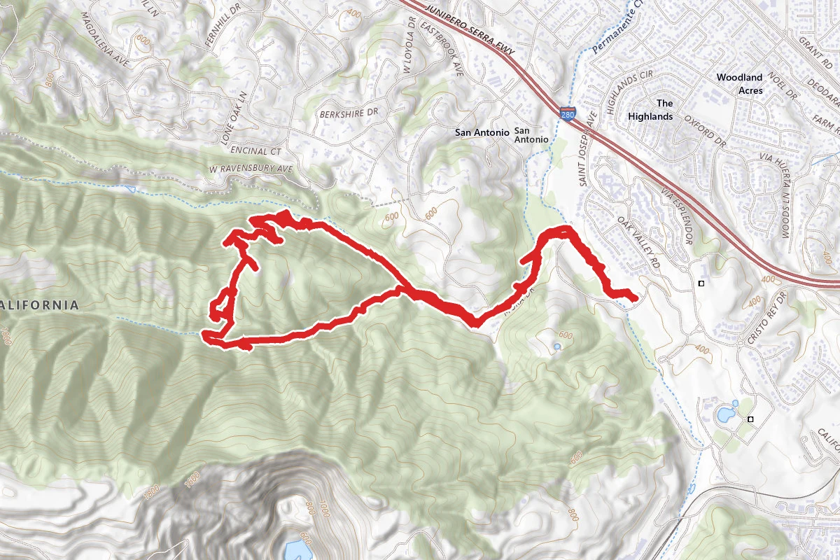 Rogue Valley, Wildcat and Upper Wildcat Loop via Lower Meadow Trail
