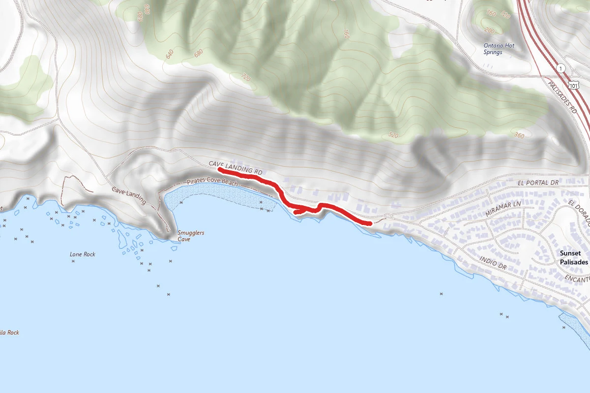 Shell Beach Bluff Trail