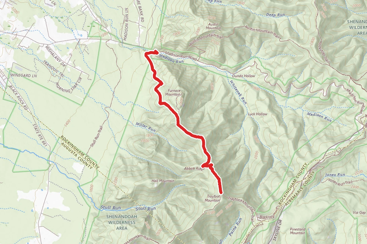 Furnace Mountain Trail