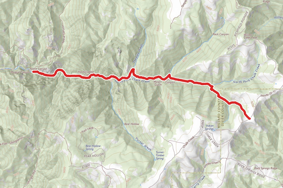 North Fork Chalk Creek