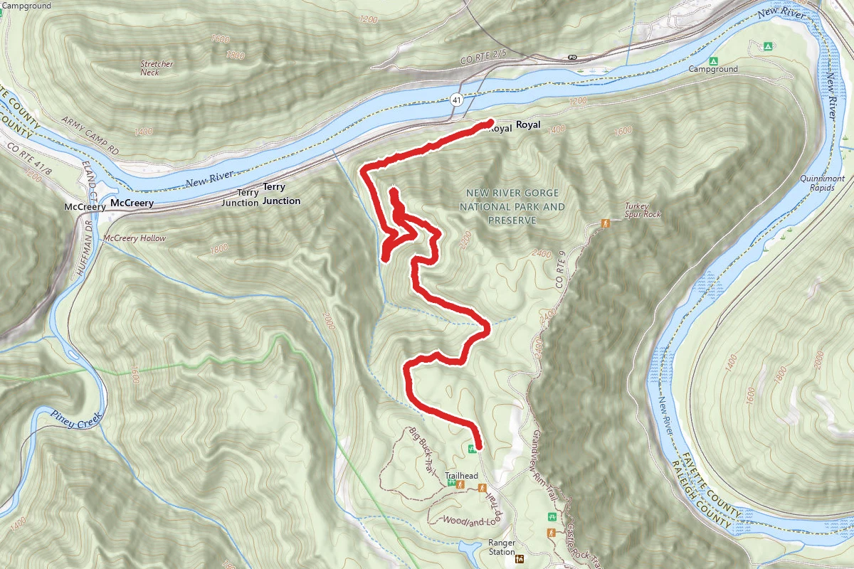 Little Laurel Trail