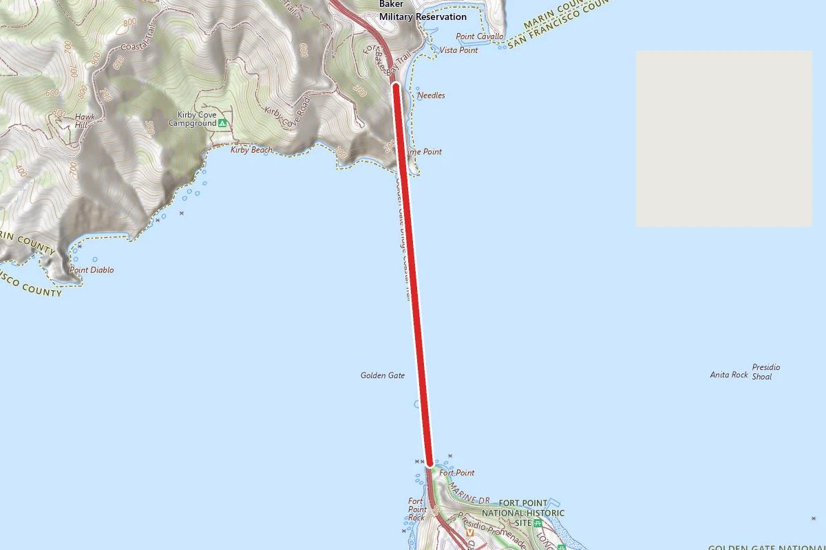 The Golden Gate Bridge