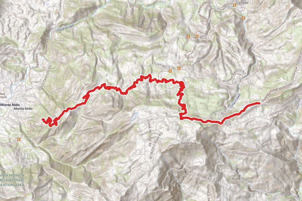Saddle Peak Trail