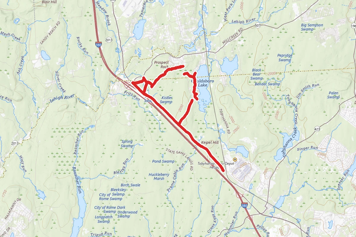 Gouldsboro State Park Trails